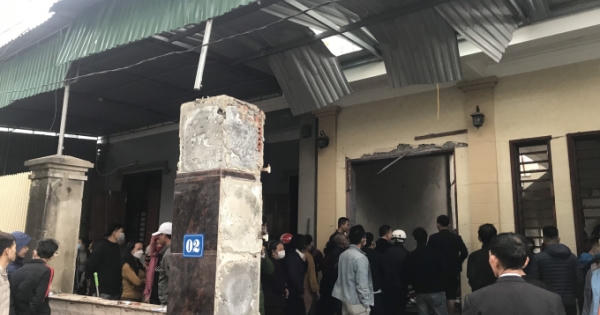 Nổ kinh hoàng tại TP Vinh, gia chủ nhập viện cấp cứu