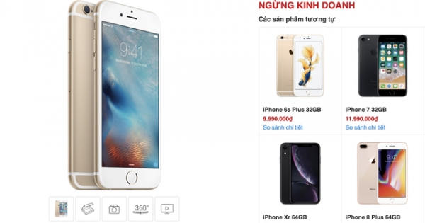 iPhone 6 chính thức khai tử tại Việt Nam
