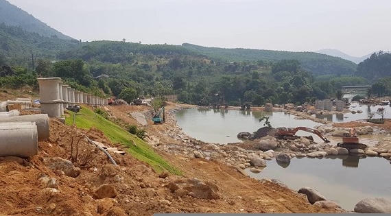 Phát hiện Công ty CP DHC Suối Đôi thi công nhiều công trình chưa có giấy phép