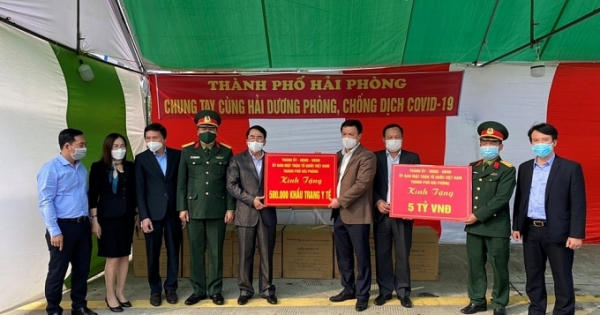 Hải Phòng ủng hộ 15 tỷ đồng hỗ trợ các địa phương phòng, chống dịch