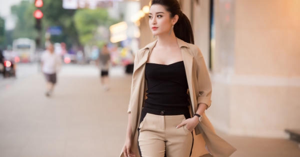 Huyền My tích cực thay đổi phong cách trước khi dự thi Hoa hậu Hoà Bình Thế giới