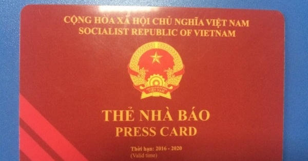 Luật Báo chí sửa đổi: “Khi đến làm việc, nhà báo chỉ cần xuất trình thẻ nhà báo” Luật Báo chí sửa đổi: “Khi đến làm việc, nhà báo chỉ cần xuất trình thẻ nhà báo”