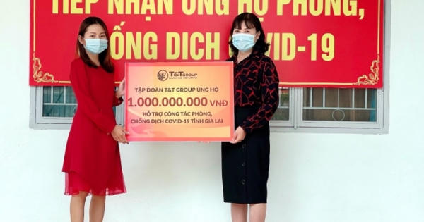 Tập đoàn T&T Group ủng hộ 2 tỷ đồng giúp Gia Lai chống dịch COVID-19 Tập đoàn T&T Group ủng hộ 2 tỷ đồng giúp Gia Lai chống dịch COVID-19