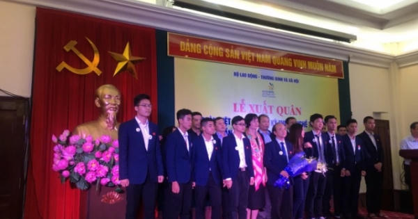 Đoàn Việt Nam xuất quân thi tay nghề thế giới