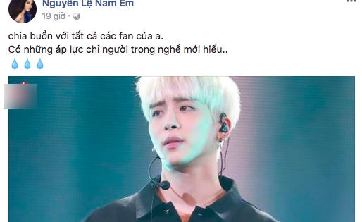 Hoàng Bách, Only C và loạt sao Việt tiếc thương trước sự ra đi của Jonghyun (SHINee)
