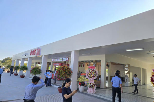 Trạm dừng nghỉ trên cao tốc Vĩnh Hảo – Phan Thiết đi vào hoạt động