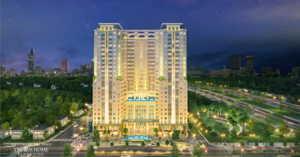 Ra mắt tháp Diamond Center khu cao ốc ven sông Dream Home Riverside