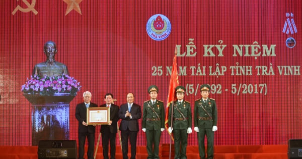 Trà Vinh tổ chức kỷ niệm 25 năm tái lập tỉnh: Thủ tướng nêu 5 nhiệm vụ trọng tâm