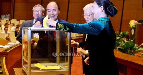 Quốc hội thông qua danh sách 48 lãnh đạo được lấy phiếu tín nhiệm