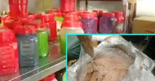 Nầm lợn mốc, dấm bẩn và thạch rau câu siêu rẻ Nầm lợn mốc, dấm bẩn và thạch rau câu siêu rẻ