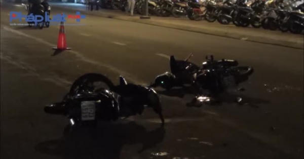 Bình Dương: Hai xe máy đối đầu, 3 người bị thương nặng