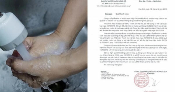 Công bố 'nước sạch' đạt chuẩn, vì sao VIWASUPCO vẫn khuyến cáo 'chỉ để tắm giặt'?