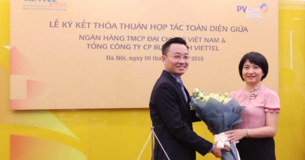 PvcomBank và Viettel Post nâng tầm hợp tác chiến lược với giải pháp ứng vốn kinh doanh trên nền tảng kỹ thuật số PvcomBank và Viettel Post nâng tầm hợp tác chiến lược với giải pháp ứng vốn kinh doanh trên nền tảng kỹ thuật số