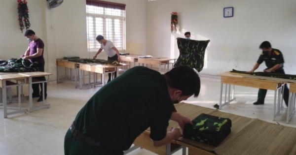 Trường học được tận dụng trở thành khu cách ly tập trung Trường học được tận dụng trở thành khu cách ly tập trung