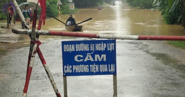 Hà Tĩnh: Hơn 30 nghìn học sinh phải nghỉ học do lũ tiếp tục "ghé thăm"