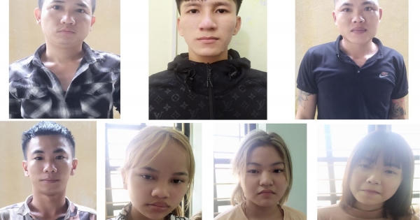 Thanh Hoá: Bắt nhóm nam thanh, nữ tú “bay lắc” ma tuý trong quán karaoke