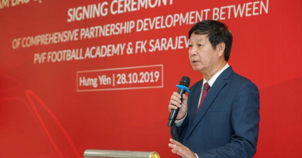 PVF & FK Sarajevo ký thỏa thuận hợp tác phát triển toàn diện