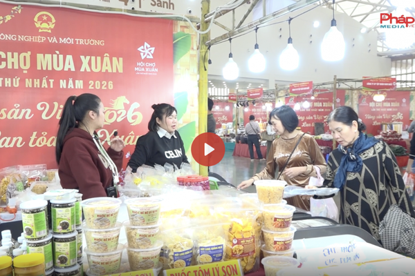 Hội chợ mùa xuân 2026: Thúc đẩy tiêu dùng nội địa, quảng bá hàng Việt Nam chất lượng cao