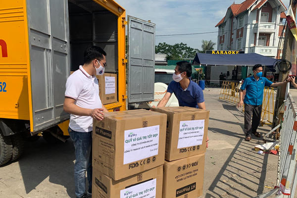 Quỹ “Vì Giá Trị Tốt Đẹp" đồng hành cùng Bắc Giang phòng chống dịch Covid-19