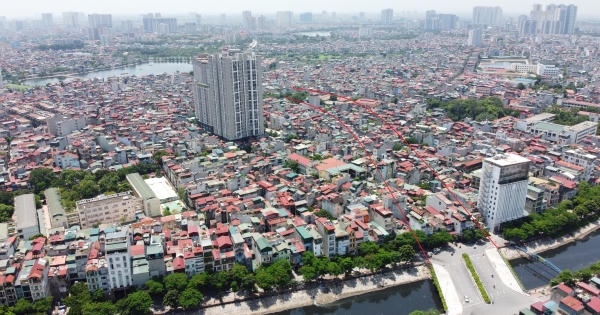 Ba đường sẽ mở theo qui hoạch ở phường Khương Trung, Thanh Xuân, Hà Nội