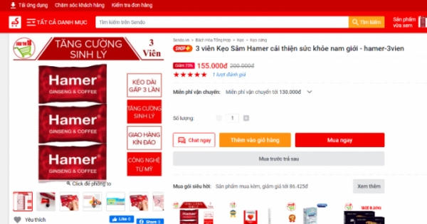 Cẩn trọng với “ma trận” thực phẩm hỗ trợ sinh lý