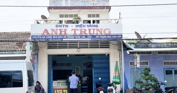Bình Định: Tạm giữ nghi phạm đột nhập tiệm vàng cuỗm 300 lượng vàng
