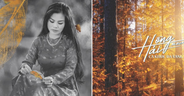 Ca sĩ Hồng Hải ra mắt album đầu tay "Ca khúc da vàng"