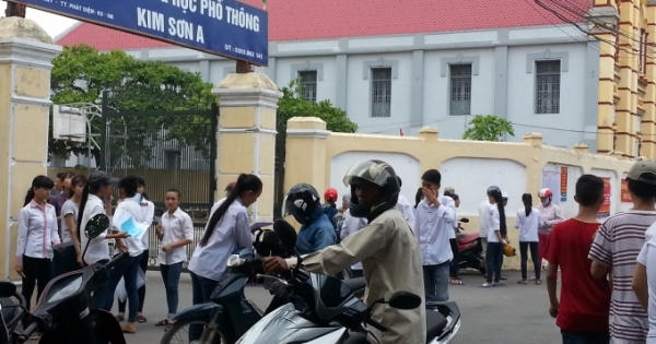Ninh Bình có hơn 9.000 thí sinh tham gia kì thi THPT quốc gia 2017