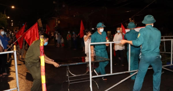 Nhiều xã của huyện Thuận Thành chuyển sang giãn cách xã hội