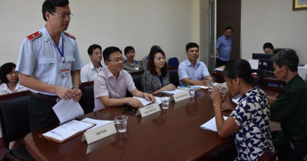 Bộ Tư pháp tiếp công dân tháng 6/2019