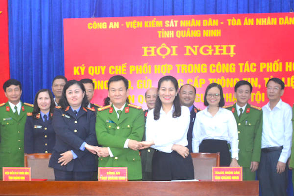 Quảng Ninh: Tăng cường nâng cao hiệu quả phối hợp giữa ba ngành Công an, Viện kiểm sát, Tòa án Quảng Ninh: Tăng cường nâng cao hiệu quả phối hợp giữa ba ngành Công an, Viện kiểm sát, Tòa án