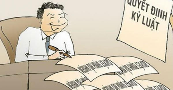 Xử lý cán bộ, còn tùy...