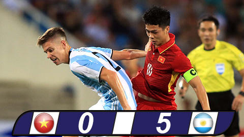 Thua Argentina 0- 5: Tuyển U22 Việt Nam học được gì?