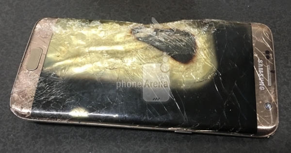 Galaxy S7 edge phát nổ trong khi sạc qua đêm