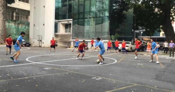 Trực tiếp Cúp bóng đá Bộ Tư Pháp