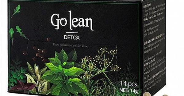 Thu hồi 2 lô sản phẩm Go Lean Detox Thu hồi 2 lô sản phẩm Go Lean Detox