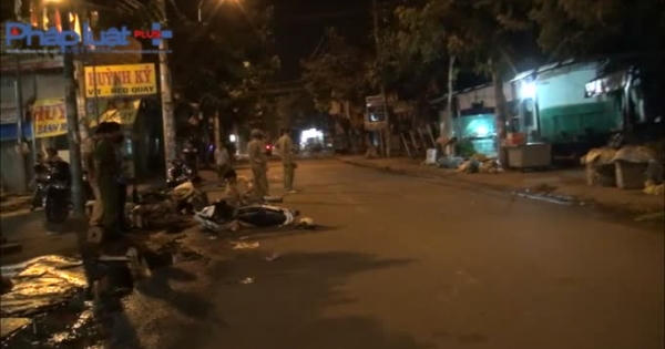 TP HCM: Xe máy đấu đầu, 2 người thương vong