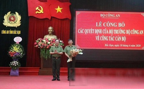 Giám đốc Công an tỉnh Bắc Kạn giữ chức Cục trưởng Cục Công nghệ thông tin