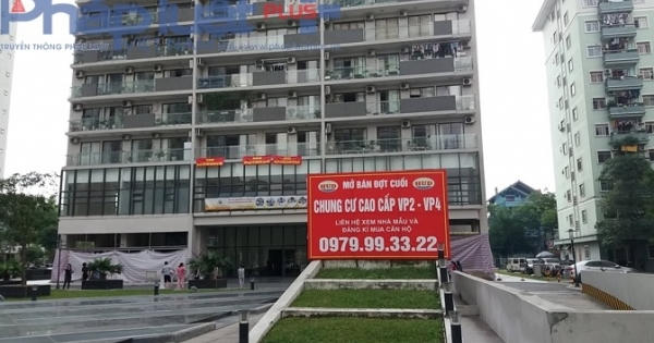 Chung cư VP4 Linh Đàm: Chủ đầu tư xây dựng kiot khiến cư dân bức xúc