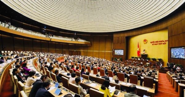 Toàn cảnh: Khai mạc trọng thể kỳ họp thứ 7, Quốc hội khóa XIV