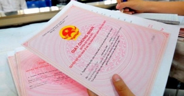 Thủ tục cấp đổi sổ đỏ khi chỉnh lý bản đồ địa chính