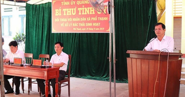 Vì sao Bí thư và Chủ tịch tỉnh Quảng Ngãi viết đơn xin thôi chức vụ?