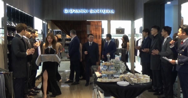 Giovanni tưng bừng khai trương cửa hàng Flagship Giovanni tưng bừng khai trương cửa hàng Flagship