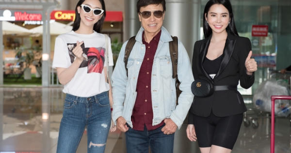Huỳnh Vy diện cây đen cá tính, hào hứng trước show diễn AMI Fashion show 2018