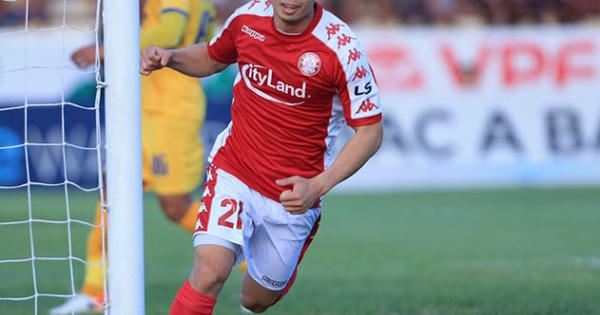 Công Phượng ghi bàn, CLB TP HCM leo lên đỉnh bảng xếp hạng V-League 2020