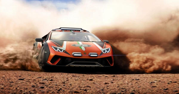 Lộ diện siêu xe offroad hầm hố Lamborghini Huracan Sterrato