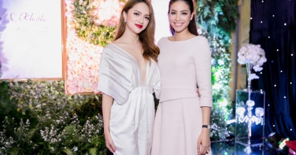 Hoa hậu Phạm Hương cùng mẹ dự sự kiện đầy nhân văn về làm đẹp