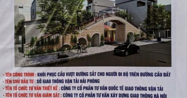 Hải Phòng khôi phục Cầu vượt đường sắt trên đường Cầu Đất