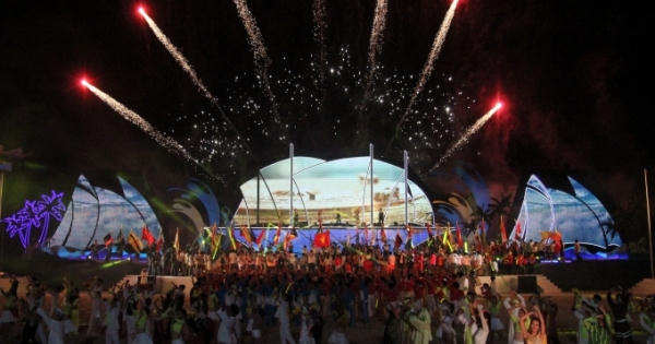 Những hình ảnh ấn tượng lễ bế mạc Đại hội thể thao bãi biển châu Á 2016 Những hình ảnh ấn tượng lễ bế mạc Đại hội thể thao bãi biển châu Á 2016