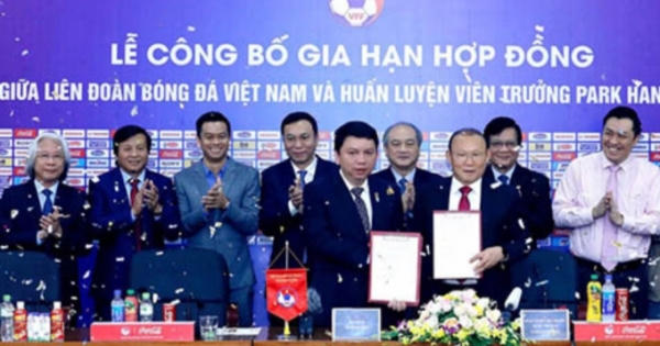 HLV Park Hang Seo gia hạn hợp đồng thêm 1 năm HLV Park Hang Seo gia hạn hợp đồng thêm 1 năm